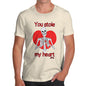 Men's Skeleton You Stole My Heart T-Shirt