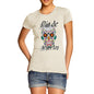 Women's Dia De Muertos Day Of The Dead Skull T-Shirt