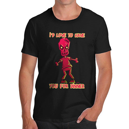 Men's Zombie Love You Have You For Dinner T-Shirt