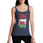 Women's I Love Wales Tank Top