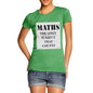 Women's Maths The Only Subject That Counts T-Shirt