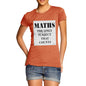 Women's Maths The Only Subject That Counts T-Shirt