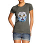 Women's Funny Surprised Cat T-Shirt