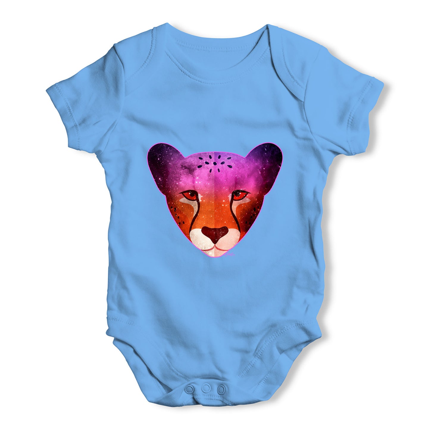 Cosmic Cheetah Baby Grow Bodysuit
