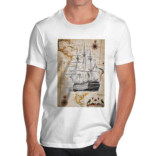 Men's Treasure Map T-Shirt