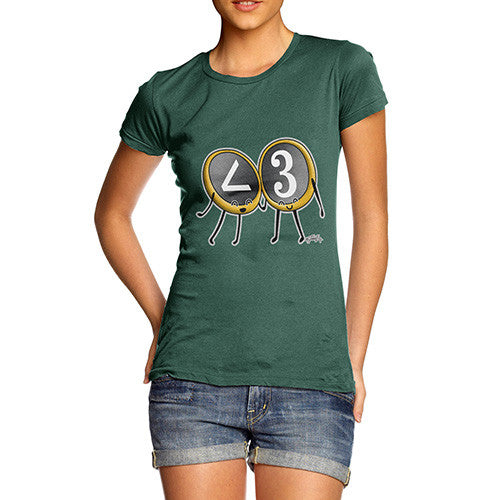 Women's Less Than Three T-Shirt