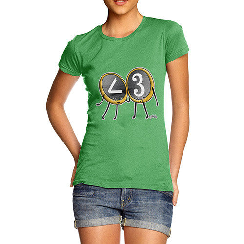 Women's Less Than Three T-Shirt