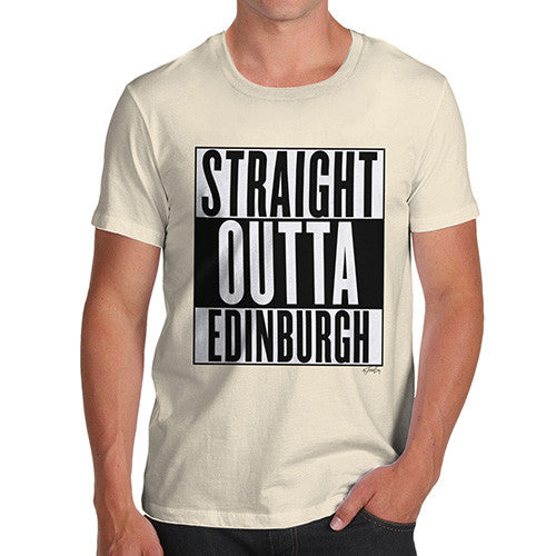 Men's Straight Outta Edinburgh T-Shirt
