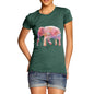 Women's Geometric Elephant Memory Is Important T-Shirt