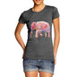 Women's Geometric Elephant Memory Is Important T-Shirt
