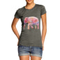 Women's Geometric Elephant Memory Is Important T-Shirt