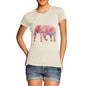 Women's Geometric Elephant Memory Is Important T-Shirt