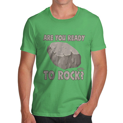 Men's Are You Ready To Rock T-Shirt