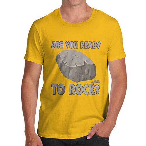 Men's Are You Ready To Rock T-Shirt