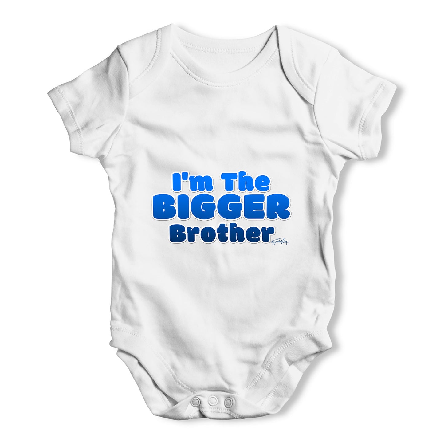 I'm The Bigger sister Baby Grow Bodysuit