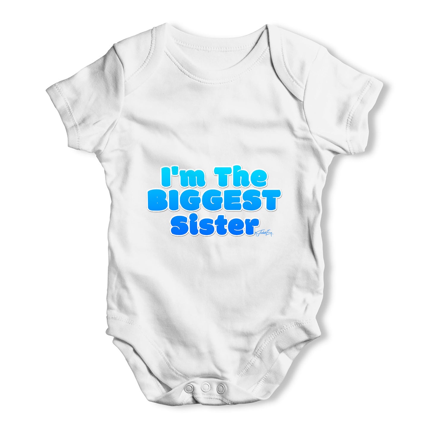 I'm The Biggest Sister Baby Grow Bodysuit