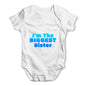 I'm The Biggest Sister Baby Grow Bodysuit