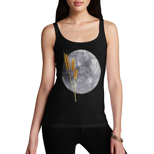 Women's Grey Moon Tank Top