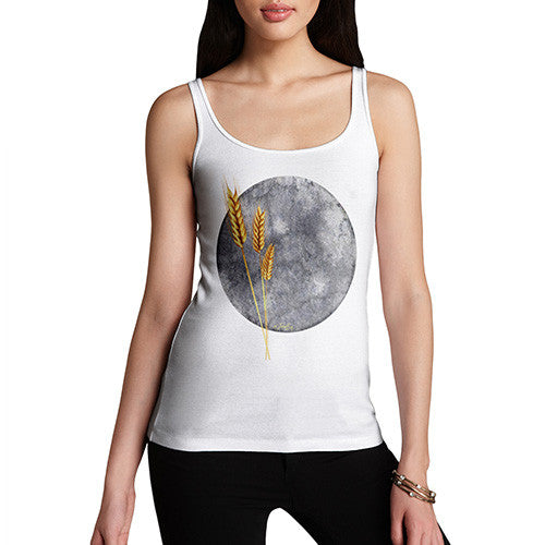 Women's Grey Moon Tank Top