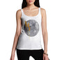 Women's Grey Moon Tank Top