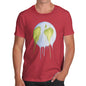 Men's Dripping Watercolour Planet Earth T-Shirt