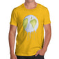 Men's Dripping Watercolour Planet Earth T-Shirt
