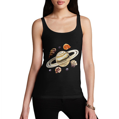 Women's Saturn Seashells Tank Top