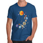 Men's Seashell Solar System T-Shirt