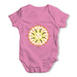 Celestial Sun Face Baby Grow Bodysuit