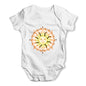 Celestial Sun Face Baby Grow Bodysuit