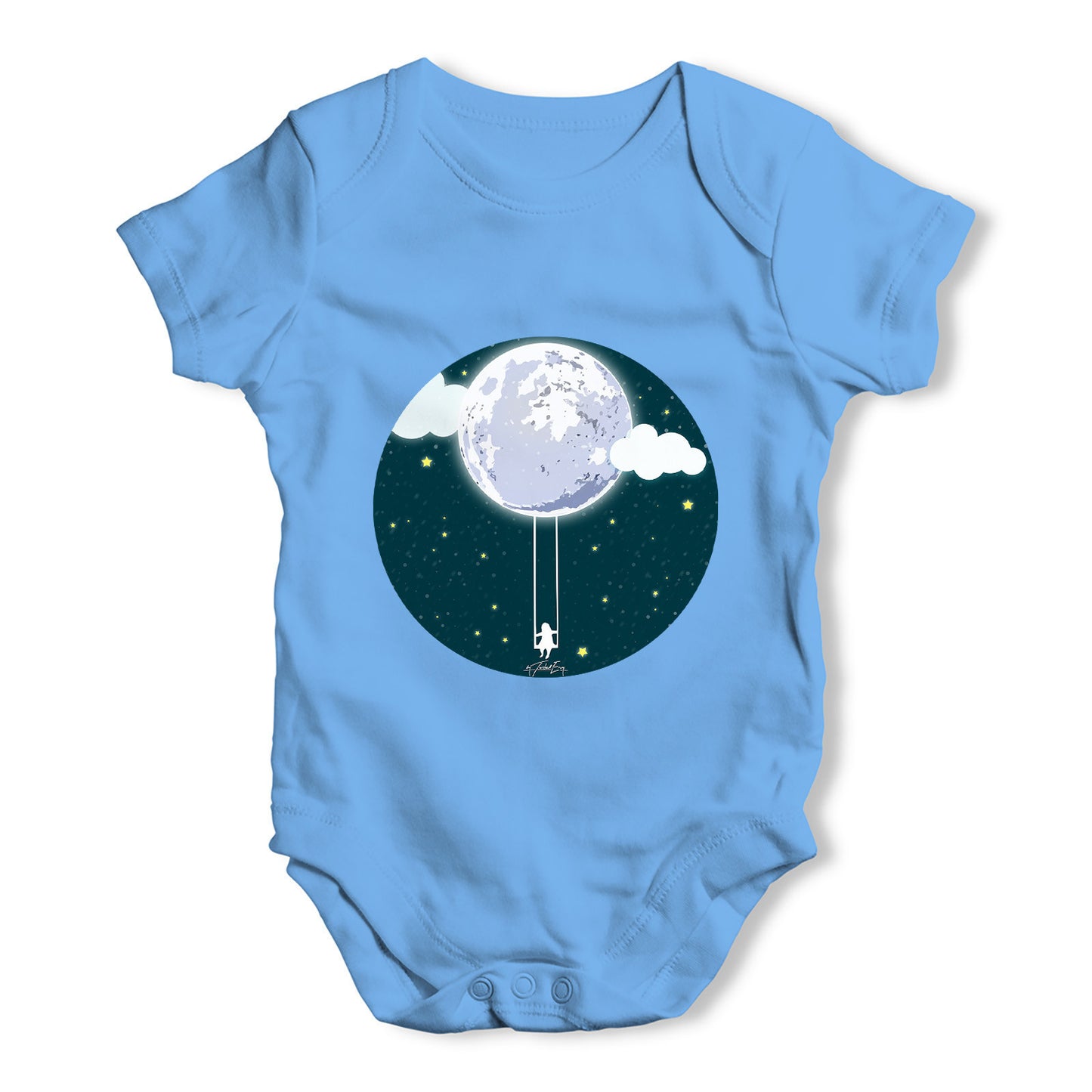 Full Moon Swing Baby Grow Bodysuit