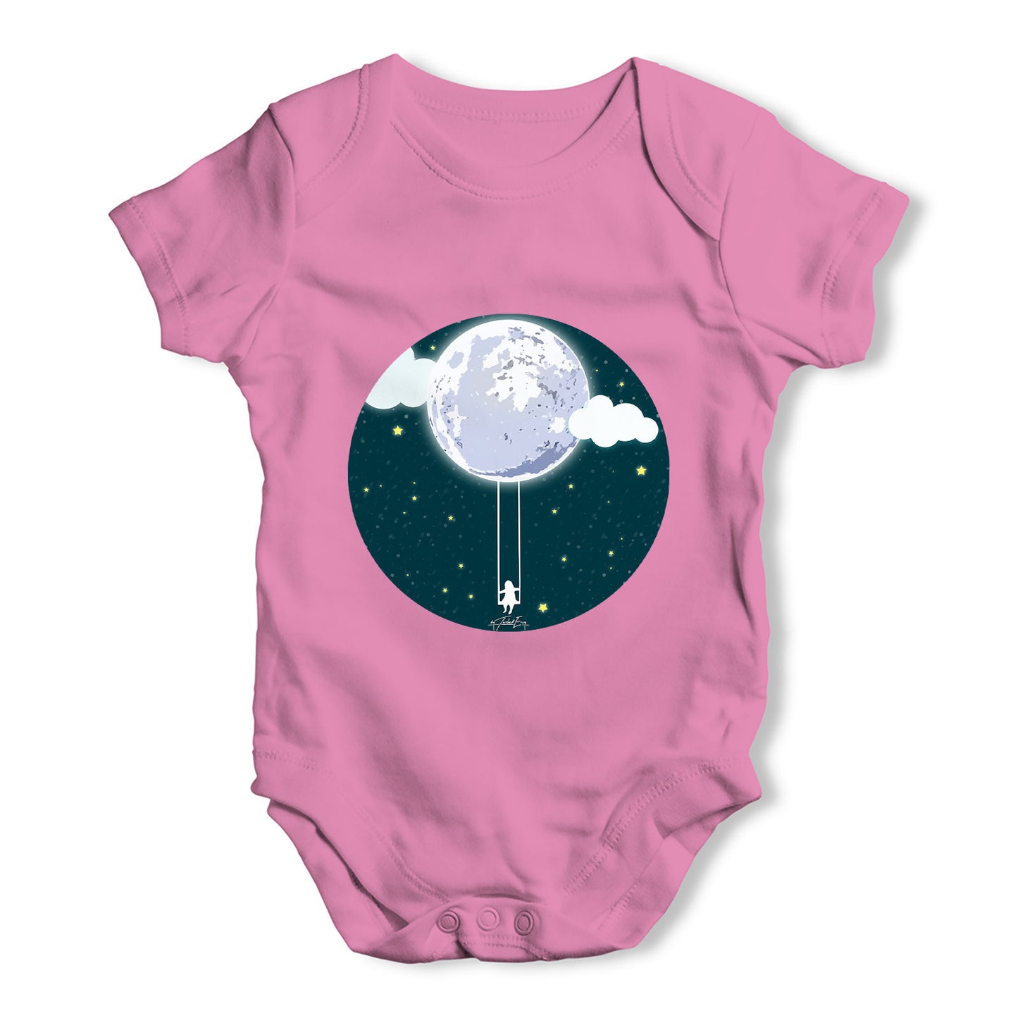 Full Moon Swing Baby Grow Bodysuit