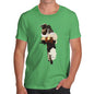 Men's Watercolour Pixel Magpie T-Shirt