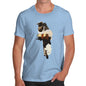 Men's Watercolour Pixel Magpie T-Shirt