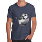 Men's Clockwork Steampunk Bird T-Shirt