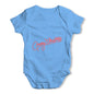Merry Christmas Red Glitter Baby Grow Bodysuit