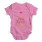 Merry Christmas & A Happy New Year Tree Baby Grow Bodysuit