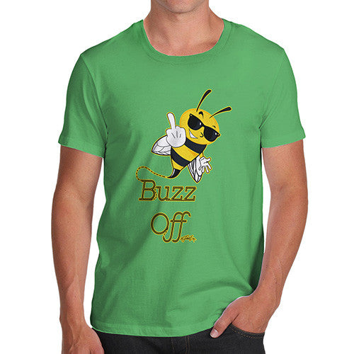 Men's Passive Aggressive Bee Buzz Off T-Shirt