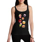 Women's Kawaii Japanese Sweets & Treats Emoji Tank Top