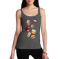 Women's Kawaii Japanese Sweets & Treats Emoji Tank Top