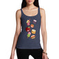 Women's Kawaii Japanese Sweets & Treats Emoji Tank Top