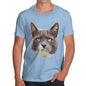 Men's Annoyed Cat Face T-Shirt