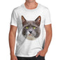 Men's Annoyed Cat Face T-Shirt