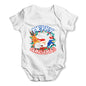 Merry Christmas Wreath Baby Grow Bodysuit