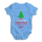 Merry Christmas & A Happy New Year Baby Grow Bodysuit