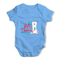 Merry Christmas Polar Bear Baby Grow Bodysuit