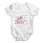 Merry Christmas Polar Bear Baby Grow Bodysuit