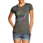 Women's Geometric Watercolour Triangles T-Shirt