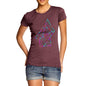 Women's Geometric 80s Polygons T-Shirt