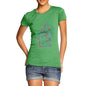 Women's Geometric 80s Polygons T-Shirt